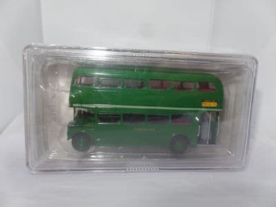 Brekina 61101 H0 1/87 Scale AEC Routemaster Bus Coach Green Line 1960 721 Aldgate MIMB