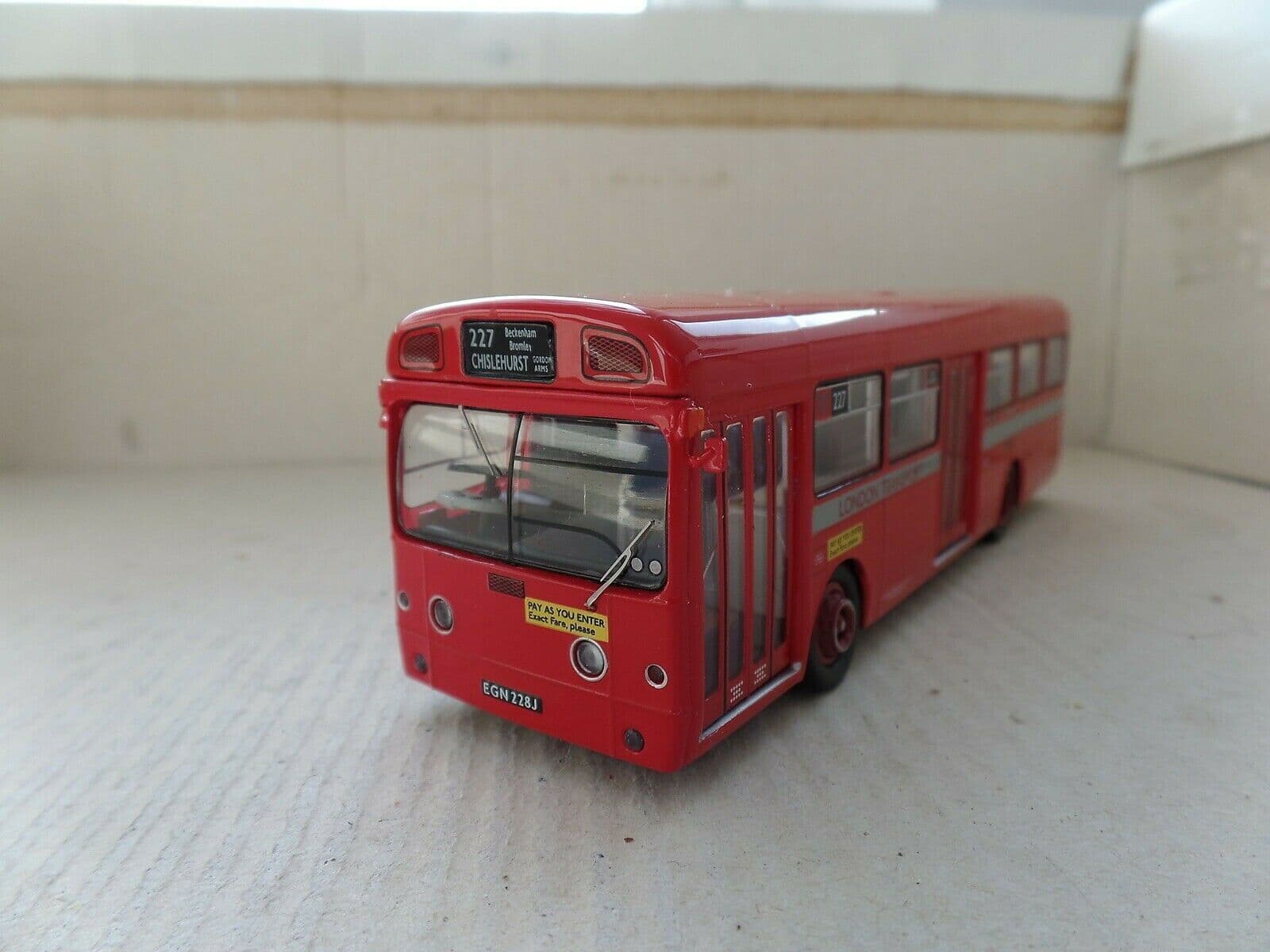 Britbus AS2-002 AEC Swift London Transport 227 Chislehurst Model Bus ...