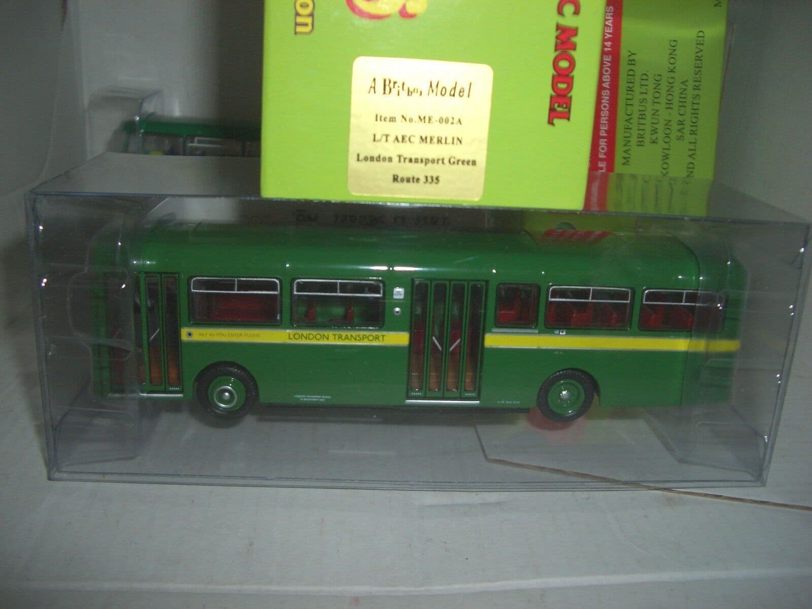 Britbus ME-002A ME002A AEC Merlin Bus London Transport Museum Country ...