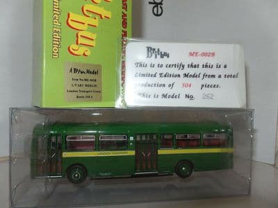 Britbus ME-002B MB002B AEC Merlin Bus London Transport Museum Country 318A Bucks Hill M