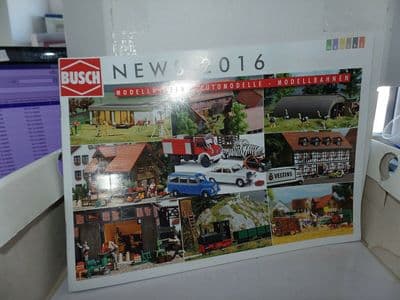 Busch Automodelle N TT G O Z HO Scale Diecast Model Catalogue News 2016