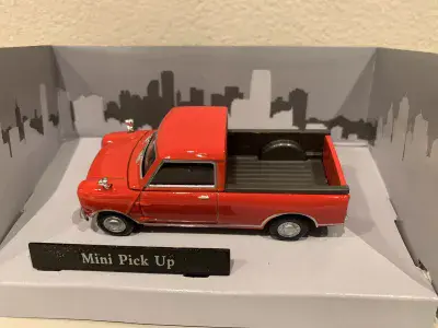 Cararama  1/43 O Scale 4-15770  Pickup Pick Up Mini  Red