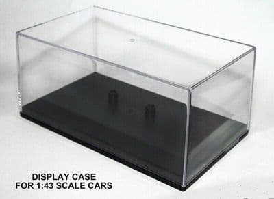 Cararama 1/43 Scale Empty Display Case for 1/43 Car or 1/76 Bus or Truck Holes
