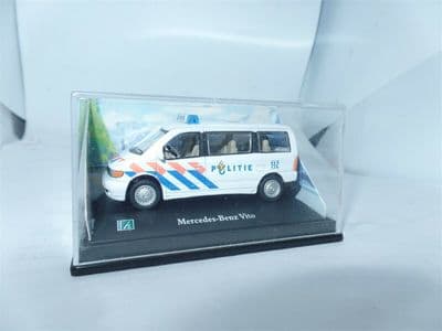 Cararama 1/72 Scale Mercedes Benz Vito Van Police Netherlands Politie