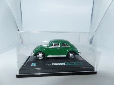 Cararama 1/72 Scale Oxford  Volkswagon VW Beetle Dark Green
