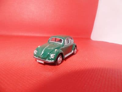 Cararama 1/72 Scale Oxford  Volkswagon VW Beetle Dark Green UB