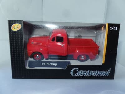 Cararama  4-12550 1/43 O Scale  Ford F1 pick-up Pickup Red  MIMB