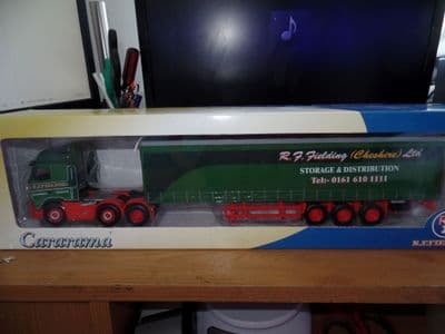 Cararama 569-009 1/50 Scale Volvo FH12 Cab + Trailer R F Fielding Cheshire