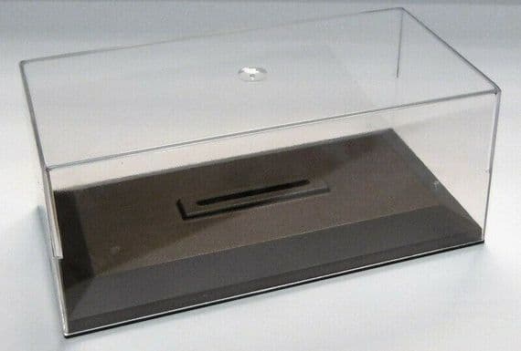 Cararama Empty Display Case Tall  15 x 7.5 x 8  for 1/43 Car or 1/76 Bus or Truck Slot