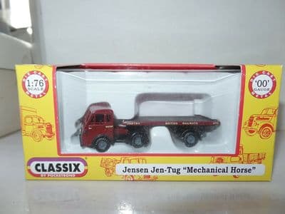 Classix EM76503 1/76 OO Scale Jensen Jen Tug Flatbed British Railways GG 2301