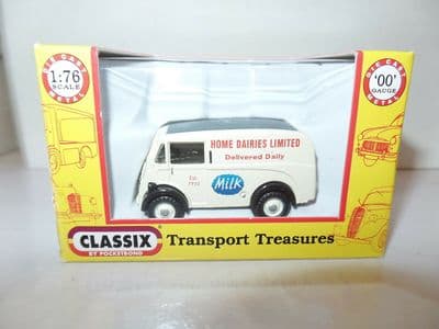 Classix EM76605 1/76 OO Scale Austin 101 Van Milk Float Home Dairies