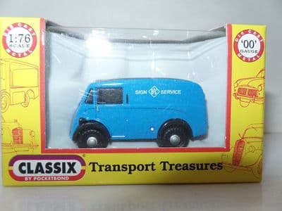 Classix EM76611 1/76 OO Scale Morris J Van RAC Sign Service
