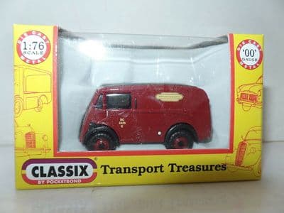 Classix EM76618 1/76 OO Scale Morris J Van British Railways Maroon BC 2423 E