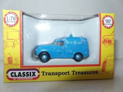Classix EM76628 1/76 OO Scale Morris Minor 1000 Van RAC Road Service