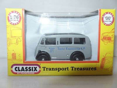 Classix EM76650 1/76 OO Scale Morris J Van Taylor Engineering Works Bus