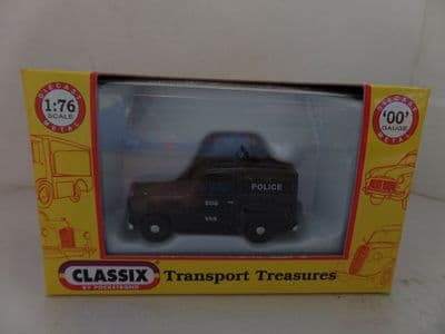 Classix EM76660 1/76 OO Scale Austin A35 Van Police Black Maria Dog Van Sign