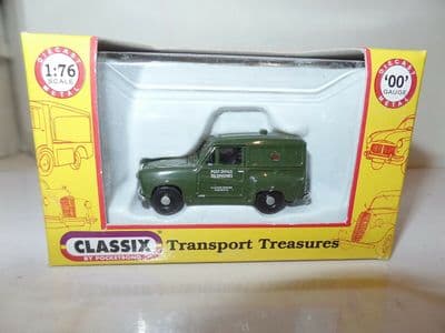 Classix EM76668 1/76 OO Scale Austin A35 Van GPO Post Office Telephones Green