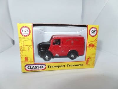 Classix EM76688 1/76 OO Scale Trojan Van Post Office Royal Mail Red / Black
