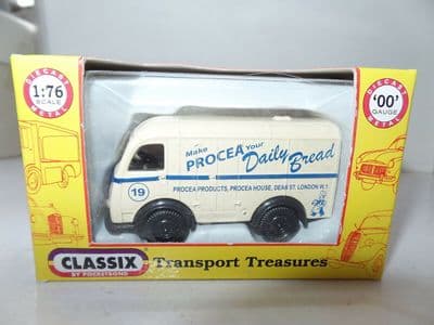 Classix EM76694 1/76 OO Scale Austin K8 3 Three Way Van Procea Bread London
