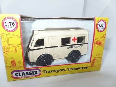 Classix EM76695 1/76 OO Scale Austin K8 Threeway Van Ambulance