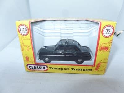 Classix EM76804 1/76 OO Scale Ford Zephyr 6 Mk I Black Police