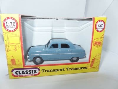 Classix EM76810 1/76 OO Scale Ford Zephyr Zodiac Winchester Blue