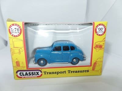 Classix EM76814 1/76 OO Austin A40 Devon 4 door Streamline Blue