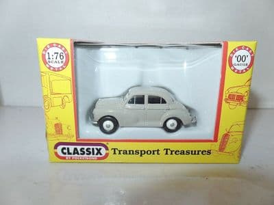Classix EM76821 1/76 OO Scale Morris Minor 1000 Saloon 4 Door Beige