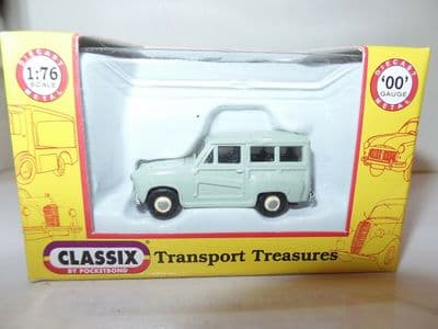 Classix EM76857 1/76 OO Scale Austin A30 Estate Tintern Green