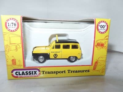 Classix EM76869 1/76 OO Scale Ford 100E  Escort  Estate AA Yellow Roof Sign