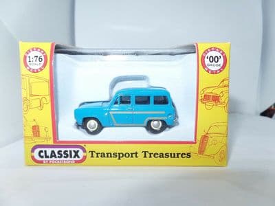Classix EM76871 1/76 OO Scale Ford  Escort Squire Estate Blue Wood Trim