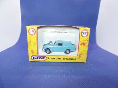 Classix EM7688x 1/76 OO Scale Triumph Herald  Courier Van Mid Blue