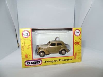 Classix EM76894 1/76 OO Vauxhall Ten Four 10/4 1937 - Gold Metallic