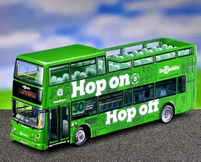 CMNL IEBUS0008 Alexander ALX400-bodied Volvo B7TL Open-Topper Dublin City Tour MIMB