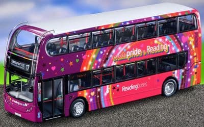 CMNL UKBUS6209 Alexander Dennis Enviro400 Bus Reading Buses Pride Livery 17 Tilehurst
