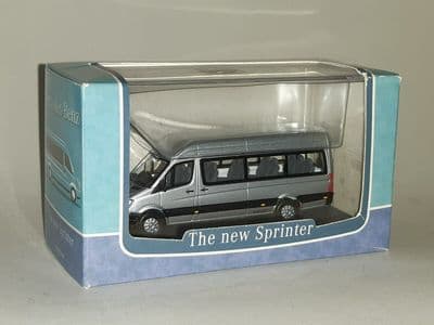 CMNL UKVAN1002 Mercedes Sprinter Minicoach Bus Silver MIMB