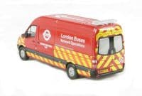 CMNL UKVAN1004  Mercedes Sprinter Van London Transport Buses Incident Response