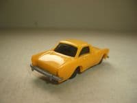 Corgi 1/76 OO Scale Plastic Sunbeam Rapier Yellow - Made in England