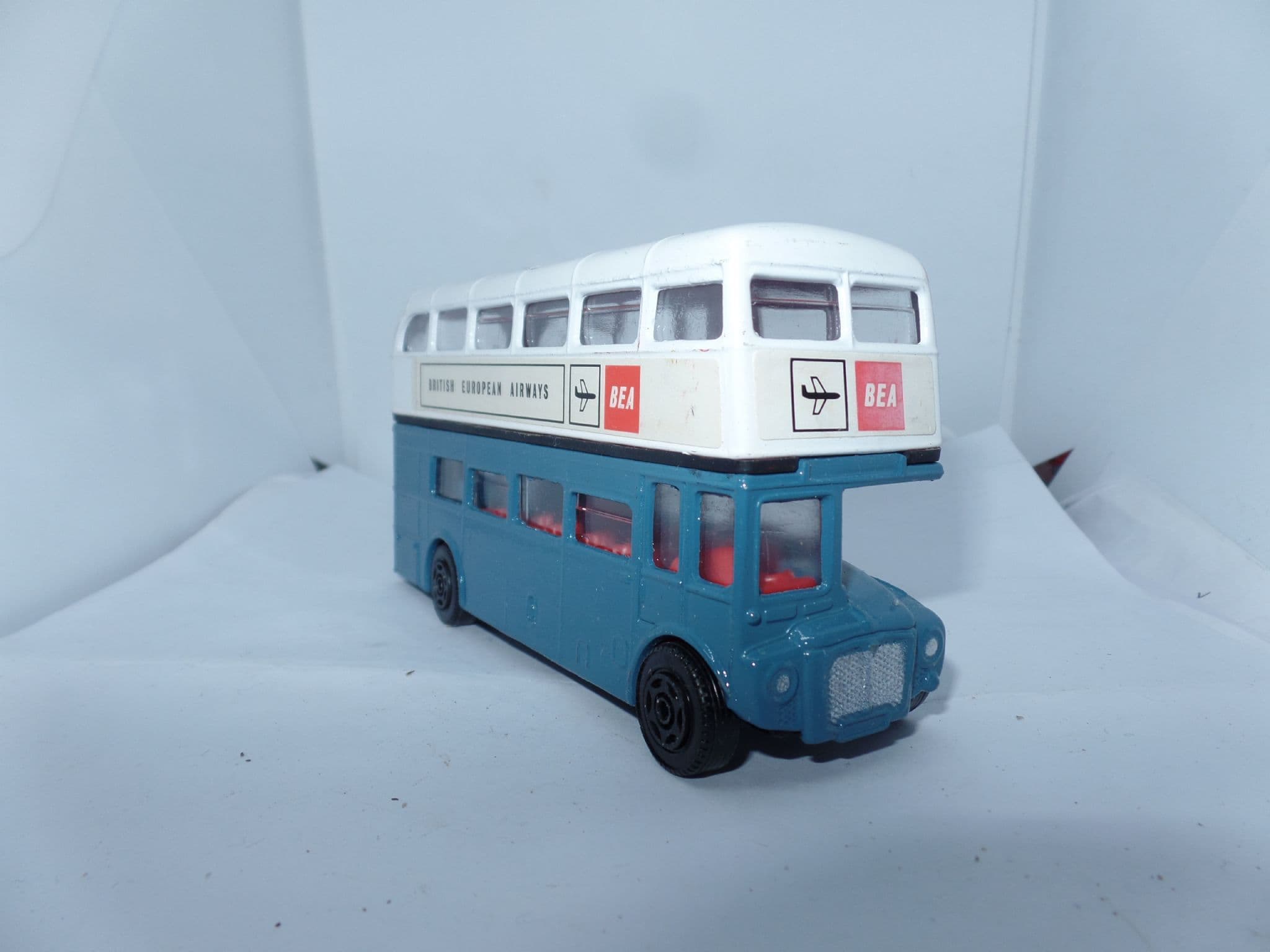 Corgi 469 1/64 London Routemaster Bus Blue White British European ...