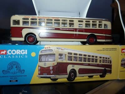 Corgi 54001 USA Genera l Motors GM4505 Coach Bus Surface Transporation