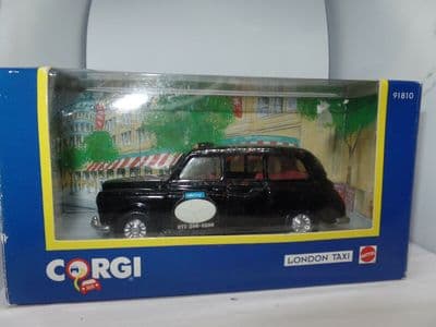 Corgi 91810 1/36 Scale London FX4 Taxi  Black MIB
