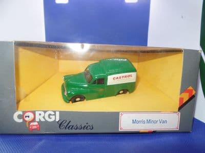 Corgi  C957/4 1/43 Scale Morris Minor 1000  Van Corgi  Castrol Oil