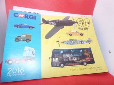 CORGI  CATALOGUE  July - December  2016
