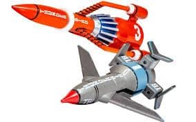 CORGI CC00902 Thunderbirds F.A.B. Collection Thunderbird 1 Rocket and 3 Space Rocket
