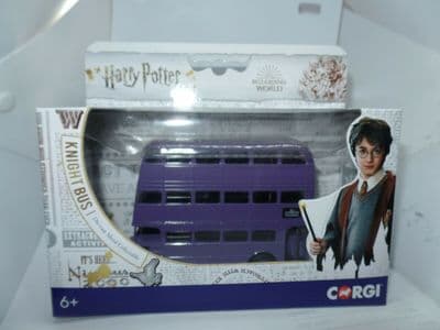 CORGI CC99726 1/76 OO Scale Harry Potter Triple Decker Knight Bus AEC RT