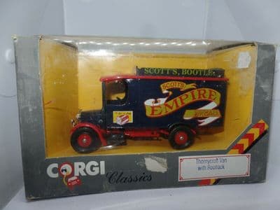 Corgi Classics C859-1 1/50 Scale  Thornycroft Van Scotts Empire Bread Poor Box