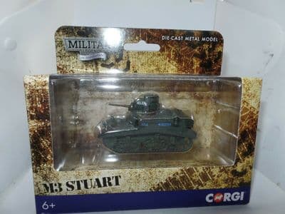 CORGI CS90641 Minature Military M3 Stuart Tank US Army