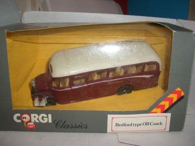 Corgi D949/18 Bedford OB Bus Coach Devon General Exeter Torquay MIB