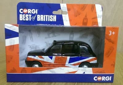 Corgi GS85909  London TX4 Taxi  Cab Taxicab Union Jack