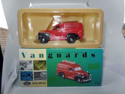 Corgi Lledo Vanguards VA00316 1/43 Scale Austin A40 Van Thames Valley Bus Support